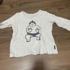 相撲キャラクター長袖トップス 100cm