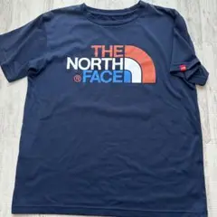 THE NORTH FACE ロゴ Tシャツ ネイビー メンズ