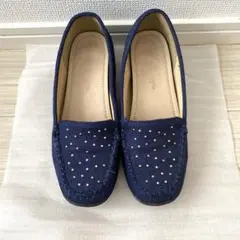 mare mare マーレマーレ スタッズ付き ローファー風フラットシューズ