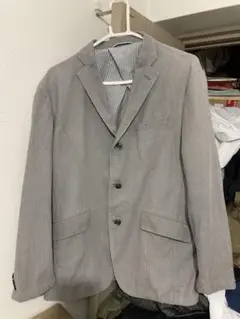 INTERMEZZO グレー ストライプ ジャケット