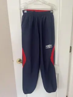 UMBRO サッカー用ピステパンツ ネイビー/レッド