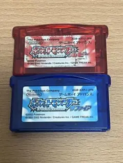 GBA ポケットモンスタールビー・サファイアセット　動作確認済み