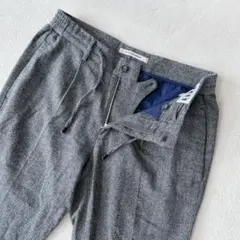 ジャブスアルキヴィオ MASACCIO ヘリンボーン シルク混 スラックス