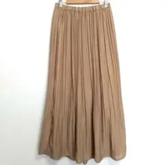 【THE SHOP TK】ロングプリーツスカート(Ｆ)レディース フレア