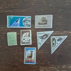 レトロ　海外切手