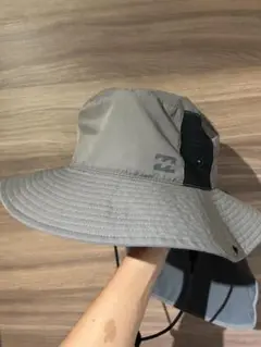 Billabong グレー ハット フルフェイスカバー付き