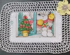 コヤンイサムチョン　ルミちゃん　ハンドメイド　コースター