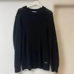 DENHAM ブラック ニットセーター M