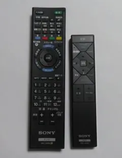 ソニー ＴＶ用リモコン RM-JD028 RMF-JD015 2個セット