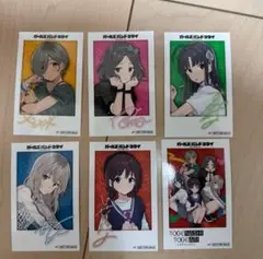 ガールズバンドクライ　AniBirth　特典　チェキ風ブロマイド　全６種