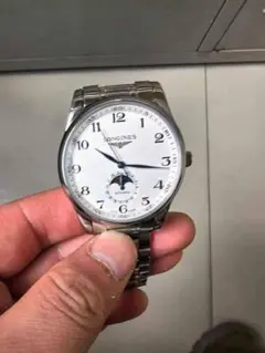 LONGINES 自動巻き腕時計ムーンフェイズ