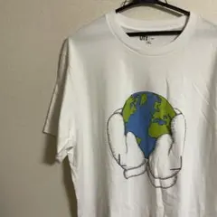 KAWSxGU Tシャツ XXL ホワイト