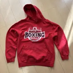 ボクシング　パーカー　赤　EASTLEIGH BOXING CLUB