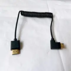 Duttek Mini HDMI to HDMIケーブル 超薄型右角度