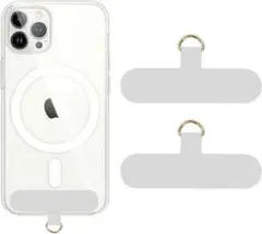 ラスト1点❗ スマホ ストラップホルダー グレー 2枚セット