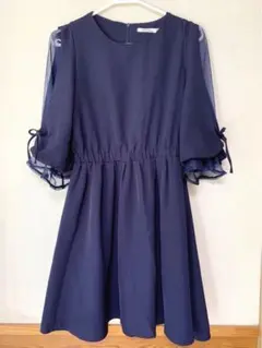 Edit sheen エディットシーン fifth シースルーリボンワンピース