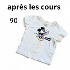 apres les cours ミッキー Disney 半袖 Tシャツ ベビー