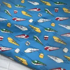 生地　ハギレ 新幹線