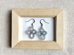 タティングレース ピアス