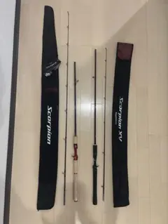 未使用 シマノ スコーピオン1702R-2 スコーピオンXV 1651F-2 シマノ ロッド スコーピオン 1651R-2 ベイトキャスティング