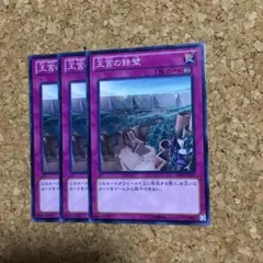 遊戯王 王宮の鉄壁 3枚無言可