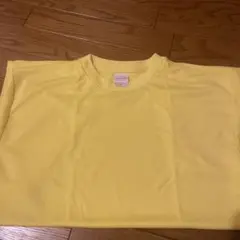 unitedathle 5900-01 ドライtシャツ　イエローmサイズ