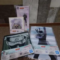 一番くじ NARUTO 波の国編 F賞 G賞 H賞 カカシ 再不斬 メルカリ便
