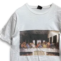 BiCE アート Tシャツ 古着 レオナルドダヴィンチ 最後の晩餐 芸術 絵画