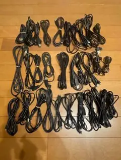 Micro USB Type B ケーブル 30本 まとめ売り 大量 PS4