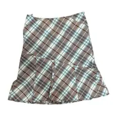 Burberry バーバリー ロンドン ミニスカート フレア 美品