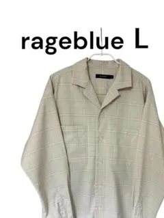 rageblue チェック柄 長袖シャツ Lサイズ