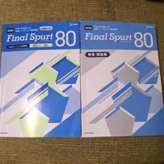 Final Spurt 80 英語リーディング問題集セット