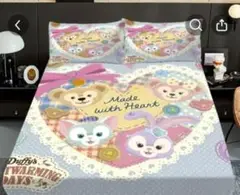 ディズニーダッフィーフレンズ　ベッドカバー　枕カバーバスタオル　テーブルクロス等