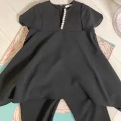 ヨーコチャン yoko chan パールブラウス セットアップ 40