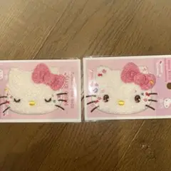 ハローキティ　ワッペン2枚セット