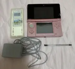 【ソフト付き】ニンテンドー3DS ミスティピンク 本体 CTR-001
