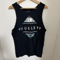 Hurley ブラック タンクトップ Lサイズ　サーフブランド