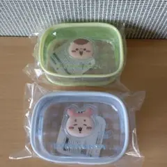 【新品未開封】ちいかわ ぷっくりクリアミニポーチ 2種