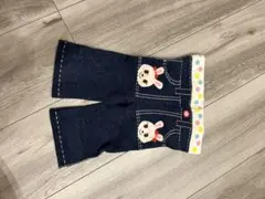 ミキハウス デニム風パンツ