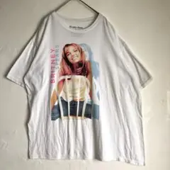 3053 ブリトニースピアーズ　Tシャツ　ホワイト