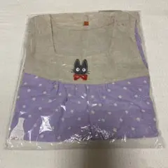 魔女の宅急便　ジジ　刺繍　キッズ　エプロン
