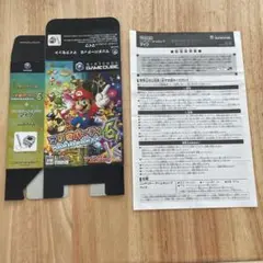 Nintendoゲームキューブ　マリオパーティ6 空箱　マイク取説