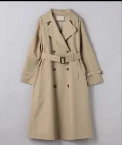UNITED ARROWS★コットンギャバ トレンチコート　ベージュ38