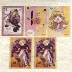 物語シリーズ クリアカード　忍野忍　5枚