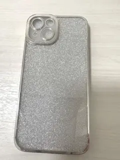 シルバー グリッター❤️ iPhone14ケース