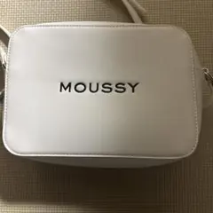 MOUSSY ショルダーバッグ ホワイト