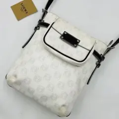 激レア✨ LOEWE ショルダーバッグ アナグラム PVC ホワイト リピート