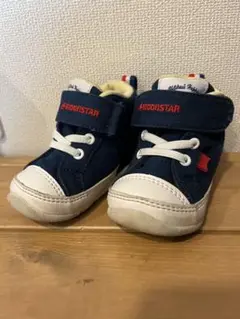 MOONSTAR ネイビー ベビーシューズ　11.5m