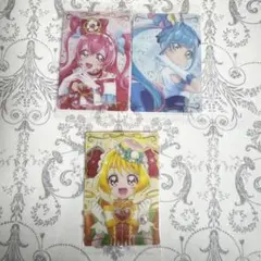 プリキュア　ウエハース　デリシャスパーティプリキュア　3点セット