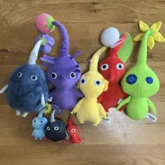 ピクミン ぬいぐるみ 8点セット